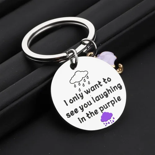 Miniatura 3 de BLEOUK Singer Keychain Singer Fans Jewelry Music Song Lyrics Inspired Keychain