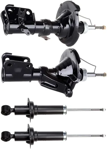 Amortiguadores delanteros y traseros, cciyu para 2001 2002 2003 para Acura EL, 2001 2002 2003 2004 2005 para Honda Civic Parts Struts (juego de 4