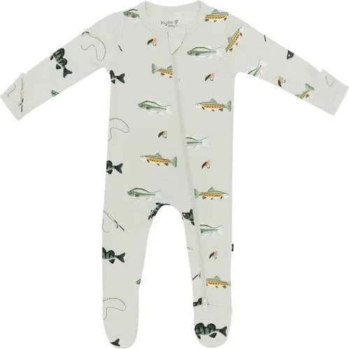 Miniatura 27 de KYTE BABY Pies unisex con cierre de cremallera, rayón hecho de bambú, 0-24 meses