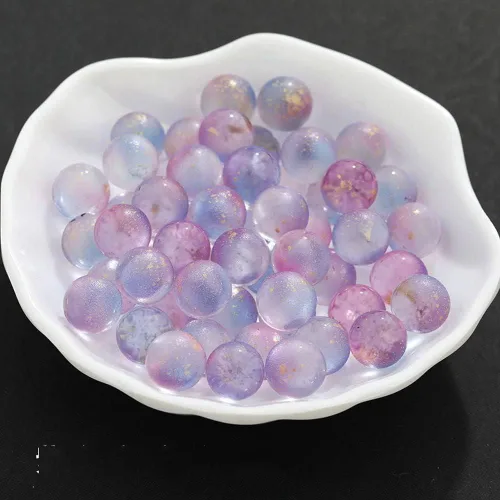 10 canicas de vidrio moradas, bolas de vidrio luminosas, 0.472 in, colorido, juguete para niños, relleno de jarrón, pecera, decoración del hogar,