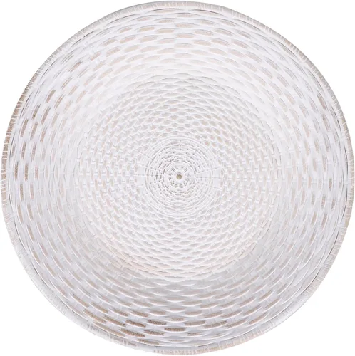 Garneck Elegante placa de madera vintage decorativa para anillo de almacenamiento de joyas, bandeja de cosméticos