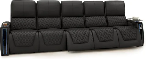 Miniatura 42 de Seatcraft Apex Zero-Gravity CoolZero - Asiento de cine en casa de cuero italiano, reposacabezas eléctrico, lumbar eléctrico, reclinable eléctrico