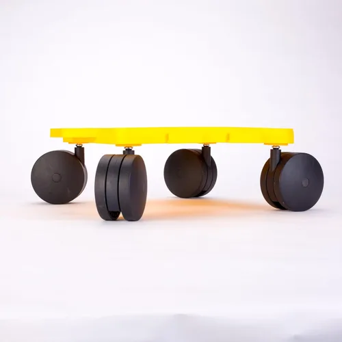 Miniatura 3 de Cosom - Patinete de plástico de 16 pulgadas con ruedas ultra antideslizantes de 5 pulgadas y protectores de seguridad para clase de educación