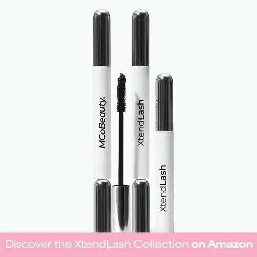 Miniatura 7 de MCoBeauty XtendLash - Máscara de pestañas de tubos, color negro, alargamiento tubular, volumen y rizo, pestañas de alta definición, resistente al