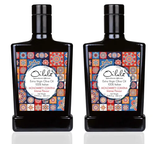 Miniatura 10 de Oilala, Alto polifenol 765 mg/kg Aceite de Oliva Virgen Extra, Hidroxitirosol Rico, Ultra High phenolic Drinking Shot, Coratina, Oleocanthal Rich
