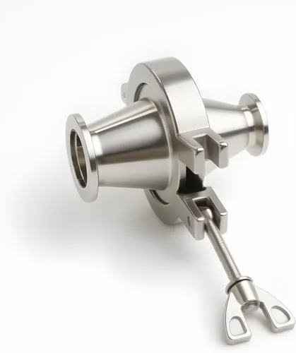 Miniatura 6 de 2 unids KF50 abrazadera de acero inoxidable 304 con anillo de centrado de acero inoxidable 304 KF50 con abrazaderas rápidas junta tórica
