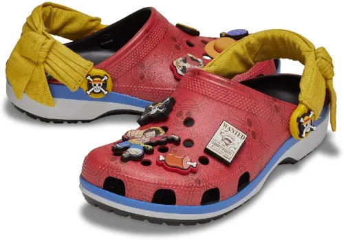 Crocs Zuecos clásicos unisex de una pieza para adultos