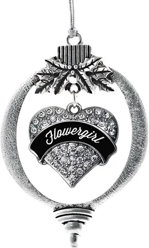 Miniatura 74 de Inspired Silver - Adorno con dije de hermana gemela - Adornos navideños de plata con circonitas cúbicas
