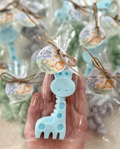 Miniatura 3 de Jabones de animales de safari: recuerdos de baby shower de safari para invitados, decoraciones de fiesta de cumpleaños Wild One para niños y niñas