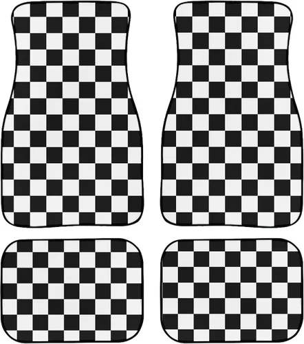 Miniatura 12 de Tapetes universales con estampado de leopardo negro y verde, patrón abstracto de guepardo, textura de piel de animales salvajes, tapetes para autos