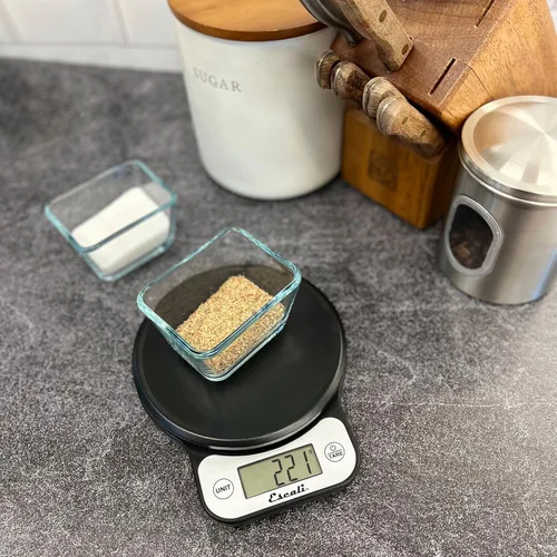 Miniatura 4 de Escali Telero - Báscula digital de alimentos, báscula de cocina multifuncional, medición precisa de peso y control de porciones, 7.62 x 6.1 x 1.28