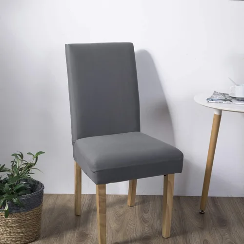 Miniatura 3 de Funda protectora para silla de comedor, lavable, extraíble, de elastano