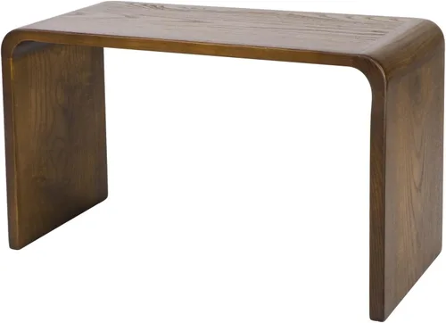 Miniatura 6 de COZYMATIC Carlisha - Mesa auxiliar en forma de C para sofá, mesa auxiliar, marco de madera maciza para sala de estar, mesa auxiliar para dormitorio