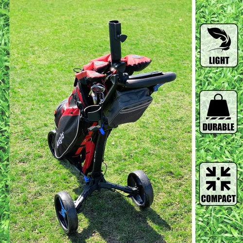 Miniatura 6 de V3 - Carrito de golf - Carrito de golf - 3 ruedas - Rueda delantera giratoria - Freno de mano - Ligero