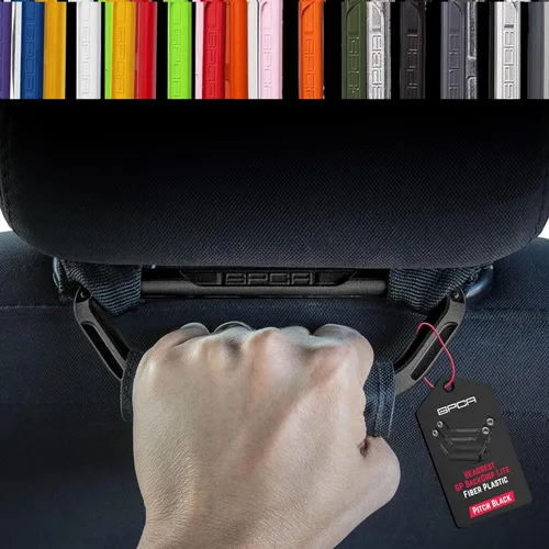 Miniatura 20 de GPCA GP BackGrip Pro - Manija para reposacabezas de automóviles, Jeeps, camiones y más, asas de agarre para asiento trasero y empuñaduras, Gris