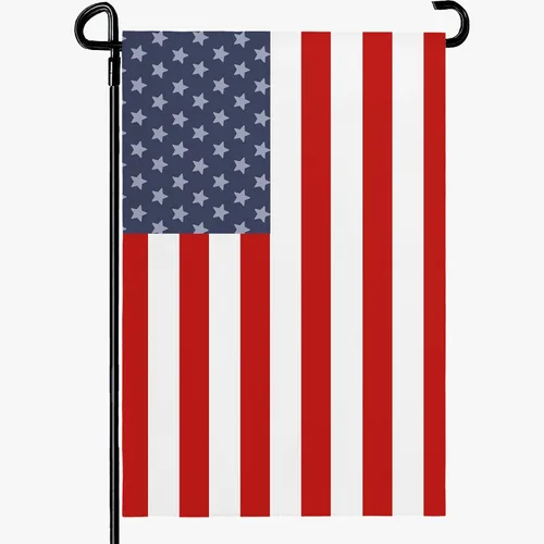 Miniatura 13 de Bandera patriótica de jardín del 4 de julio para exteriores, banderas de jardín de independencia americana, 12 x 18 pulgadas, decoración