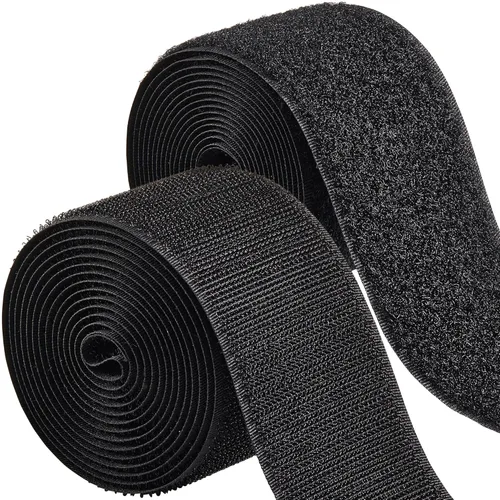 Miniatura 45 de ECOHomes Cinta de gancho y bucle para coser de 3/4 pulgadas de ancho x 33 pies para rollo de tela, tiras cosibles para coser para ropa, ropa, tela