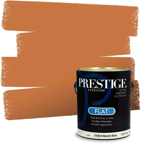 Miniatura 12 de PRESTIGE Pintura exterior e imprimación en uno, bronceado Aberdeen, plano, 1 galón