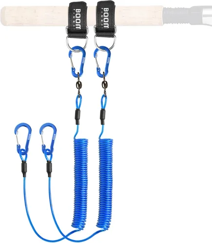 Miniatura 13 de Booms Fishing T02 - Correa de caña de pescar, correa de remo para kayak, accesorios de pesca para tabla de remo, cordón de pesca resistente