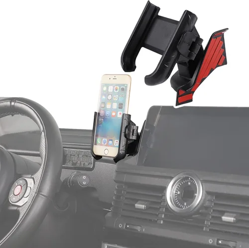 Miniatura 8 de Soporte para teléfono móvil para automóvil, pantalla de navegación compatible con Ineos Grenadier 2020-2026, ajustable, 360°, soporte de teléfono
