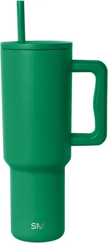 Miniatura 14 de Simple Modern Vaso Trek de 40 oz con Asa y Tapa con Pajilla Vaso de Viaje Aislado de Acero Inoxidable Apto para Portavasos Slumberland