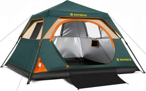 Miniatura 9 de Tienda de campaña instantánea para 4/6 personas, configuración de tienda de campaña en 60 segundos, tiendas de campaña impermeables para acampar