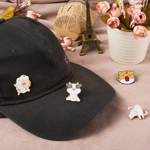 Miniatura 76 de Pandahall - Broches esmaltados de aleación con varios temas, broche de solapa, juego de pines esmaltados