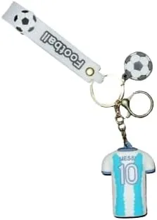Miniatura 4 de KICKOFFKITS - Uniforme de entrenamiento para adultos #10 de la Copa Mundial de Argentina Equipo deportivo, JerseyPantalones cortoscalcetinesllavero