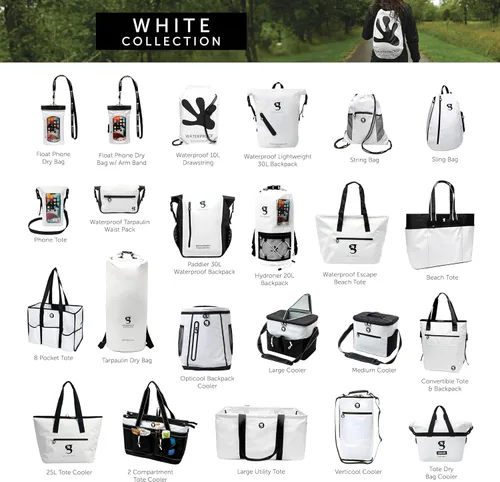 Miniatura 9 de geckobrands Mochila impermeable ligera de 30 L - Bolsa ligera impermeable para exteriores, senderismo, viajes, actividades acuáticas ligeras