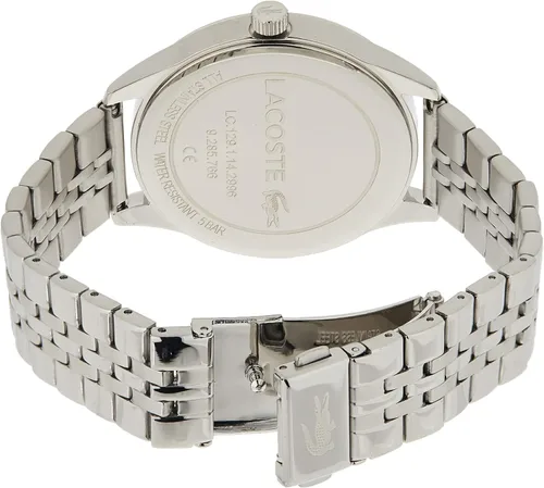 Miniatura 4 de Lacoste Reloj Vienna de cuarzo para hombre con correa de acero inoxidable plata 20 Modelo 2011049 Plateado Reloj de cuarzo