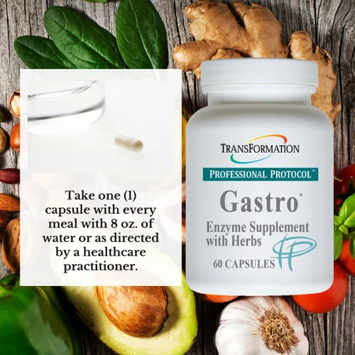 Miniatura 3 de TRANSFORMATION La génesis de la buena salud: suplemento de enzima gastrointestinal con mezcla de hierbas y vitamina E, alivia las molestias