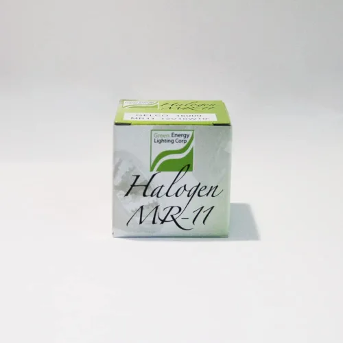 Miniatura 4 de Paquete de 10 lámparas halógenas Green Energy 10W 12V MR11 SPOT GU4 Base (cara abierta)