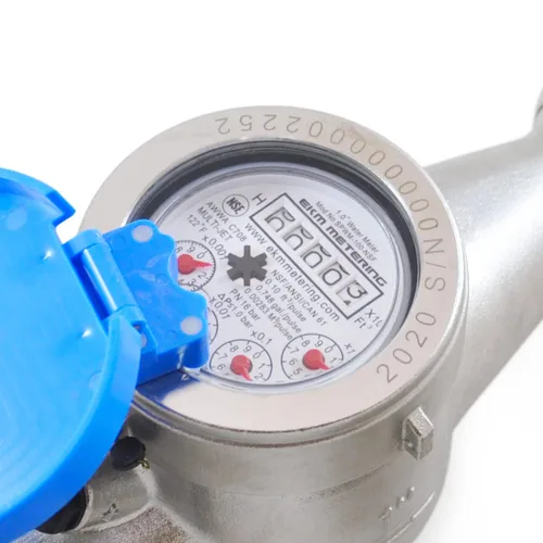Miniatura 2 de Medidor de Agua de 1.0" - Acero Inoxidable, Salida de Pulsos, NSF 61, NTEP