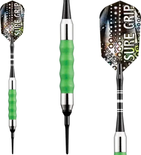 Miniatura 6 de Viper Sure Grip Dardos de Punta Suave Verde