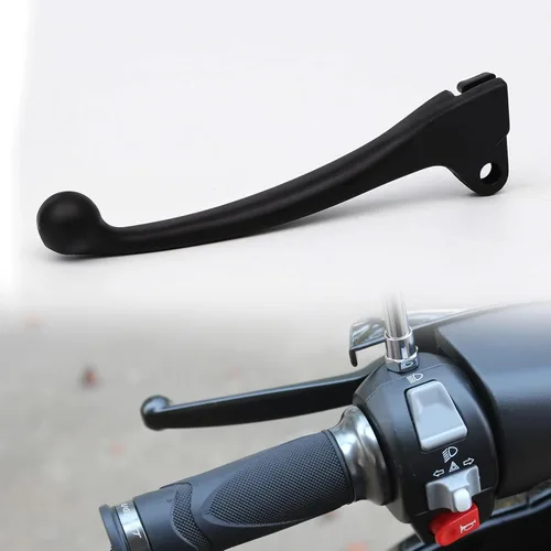 Miniatura 9 de mokuo Pit Dirt Bike - Palanca de freno de disco derecho negro para GY6 chino GY6 50cc 70cc 125cc 150cc motocicleta scooter ciclomotor mini piezas