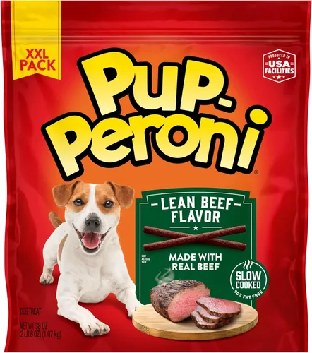 Miniatura 10 de Pup-Peroni Golosinas para Perros, Sabor a Carne de Res Magra, 38 Onzas, Hechas con Carne de Res Real, 90% Libre de Grasa