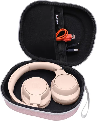 Miniatura 16 de LTGEM - Funda compatible con JBL Tune 770NC / 510BT / 720BT / 520BT / 520C / 670NC, para auriculares JBL Live 770NC / 670NC / 680NC / 780NC, azul