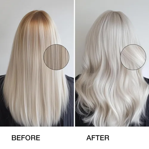 Miniatura 2 de GK Hair Global Keratin Leave In Bombshell - Acondicionador de crema morada, 3.4 onzas líquidas, unisex, crema