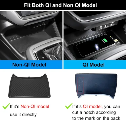 Miniatura 2 de Forro de Portavasos para Subaru Crosstrek/Impreza Accesorios 2024 2025 2026 Consola Central Alfombrilla de Portavasos de Silicona 3D Premium Negro