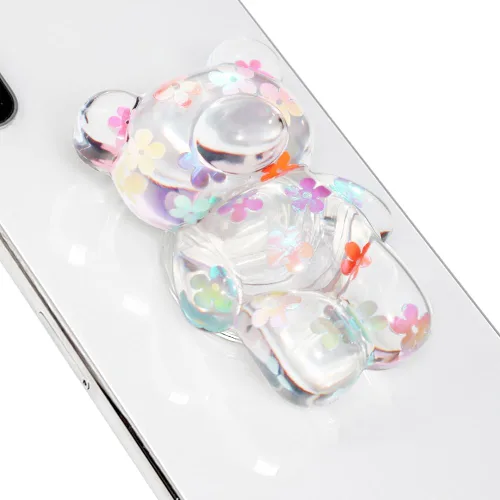 Miniatura 15 de On The Grip Soporte Magnético para Teléfono Móvil Expandible Plegable Estilo Osito de Goma 3D Soporte de Agarre y Base para Smartphone Tableta
