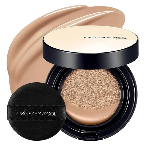 Miniatura 78 de JUNG SAEM MOOL [SPF] Cojín Esencial Skin Nuder (19 Pink Light) Recambio Incluido (0.98 Fl Oz) SPF50 Espectro Amplio Acabado Natural