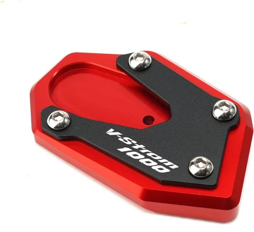 Miniatura 7 de Para Suzuki para V-Strom 1000 2014-2019 para Vstrom 1000XT para V-Strom 1050 Xt 2020 2021 2022 placa de soporte de pie soporte lateral placa de 1000