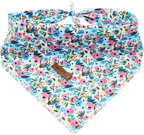 Miniatura 31 de Lionheart Glory Bandana para perro, bufanda azul para perro, estampado de cerveza, ajustable para perros pequeños a grandes