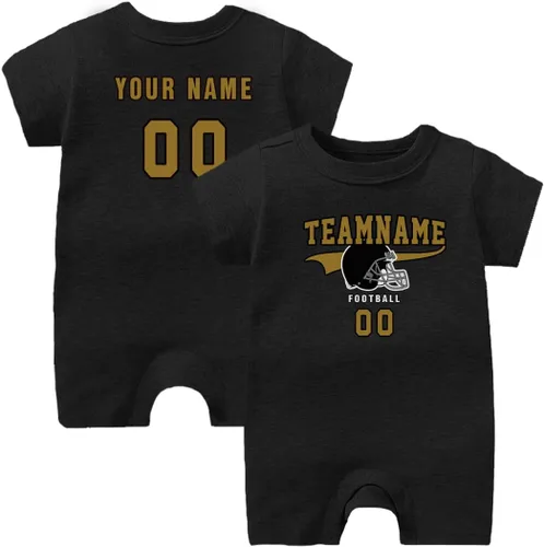 Miniatura 58 de Traje de fútbol personalizado para bebé, hace que tu bebé nombre y número de ropa de fútbol regalos