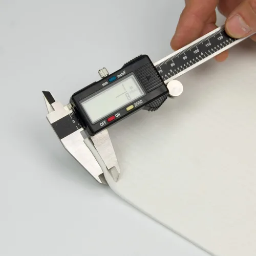 Miniatura 4 de Papel de junta de alta temperatura, alternativa de fibra de cerámica, 2100F clasificado, 1/8" de grosor x 7" x 10", para estufa de leña, estufa