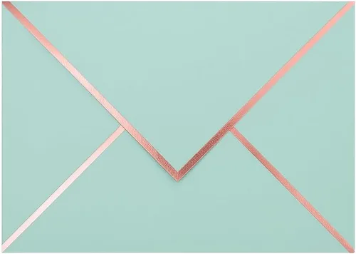 Miniatura 10 de Sobres A7 – Sobres de correo de lujo con solapa en V para tarjetas de 5 x 7 pulgadas – para bodas, invitaciones, baby shower, fotos, graduación