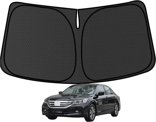 Miniatura 68 de Civic - Parasol para parabrisas Honda Civic 2022-2024 2025 (no para Honda 2022 Sport), visera frontal gruesa plegable 1:1, mantiene tu automóvil más