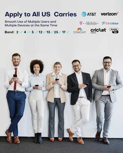 Miniatura 6 de HiBoost Amplificador de señal de teléfono celular Amplificador de señal para mejorar la señal celular para el hogar y la oficina hasta 1,000 – 4,000