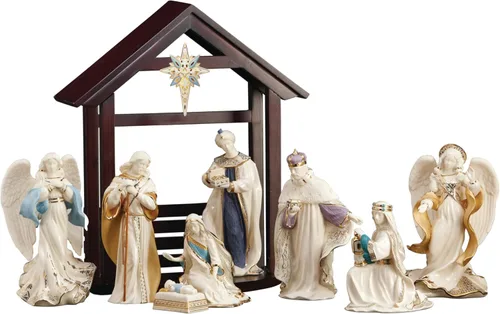 Miniatura 17 de Lenox 863066 Figurina Ángel de la Esperanza de la Primera Bendición de la Natividad