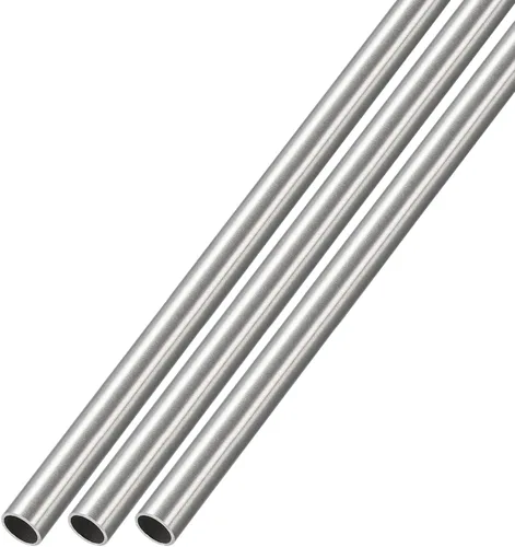 Miniatura 16 de METALLIXITY Tubo de acero inoxidable 304 (0.276 in de diámetro exterior x 0.031 in de alto x 11.811 in de largo) 3 piezas, tubo recto, para muebles